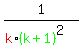 1%2F%28red%28k%29%2Agreen%28%28k%2B1%29%29%5E2%29