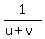 1%2F%28u%2Bv%29