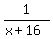 1%2F%28x%2B16%29