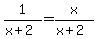 1%2F%28x%2B2%29=+x%2F%28x%2B2%29
