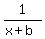 1%2F%28x%2Bb%29