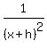 1%2F%28x%2Bh%29%5E2