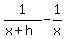 1%2F%28x%2Bh%29-1%2Fx
