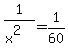 1%2F%28x%5E2%29+=+1%2F60