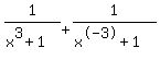 1%2F%28x%5E3%2B1%29+%2B+1%2F%28x%5E-3+%2B+1%29