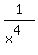 1%2F%28x%5E4%29