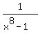 1%2F%28x%5E8+-+1%29