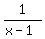 1%2F%28x-1%29