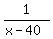 1%2F%28x-40%29