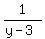 1%2F%28y+-+3%29