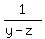 1%2F%28y-z%29