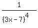 1%2F+%28%28+3x-7%29%5E4%29+