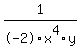 1%2F-2x%5E4y