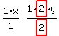 1%2F1%2Ax%2B1%2Fhighlight_red%28+2+%29%2Ahighlight_red%28+2+%29%2Ay