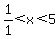 1%2F1%3Cx%3C5
