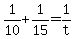 1%2F10%2B1%2F15=1%2Ft