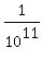 1%2F10%5E11