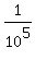 1%2F10%5E5