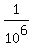 1%2F10%5E6