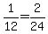 1%2F12=2%2F24