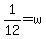 1%2F12=w