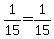 1%2F15+=+1%2F15