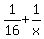 1%2F16%2B1%2Fx