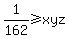 1%2F162+%3E=+xyz