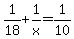 1%2F18%2B1%2Fx=1%2F10