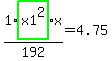 1%2F192%2Ahighlight_green%28+x1%5E2+%29%2Ax=4.75