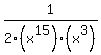 1%2F2%28x%5E15%29%28x%5E3%29