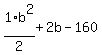 1%2F2%2Ab%5E2%2B2b-160