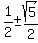 1%2F2%2B-sqrt%285%29%2F2