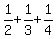 1%2F2%2B1%2F3%2B1%2F4