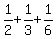 1%2F2%2B1%2F3%2B1%2F6
