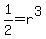 1%2F2=r%5E3