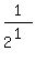 1%2F2%5E%281%29