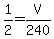 1%2F2+=+V%2F240