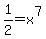 1%2F2+=+x%5E7