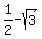 1%2F2+-+sqrt%283%29