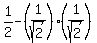 1%2F2-%281%2Fsqrt%282%29%29%2A%281%2Fsqrt%282%29%29
