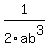1%2F2ab%5E3