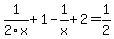 1%2F2x%2B1+-+1%2Fx%2B2+=+1%2F2