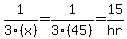 1%2F3%28x%29+=1%2F3%28%2445%29+=+%2415%2Fhr