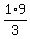 1%2F3%2A9