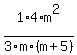1%2F3%2Fm%2A4%2Am%5E2%2F%28m%2B5%29