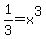 1%2F3=x%5E3