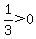 1%2F3%3E0
