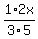 1%2F3+%2A+2x%2F5