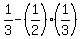 1%2F3-%281%2F2%29%281%2F3%29